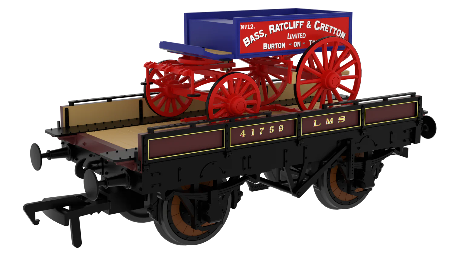830017 LMS ‘Evolution’ Open Carriage Truck No.41759