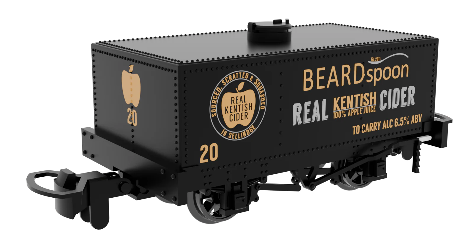 833107 Rectangular Tank - Beardspoon Cider No. 20