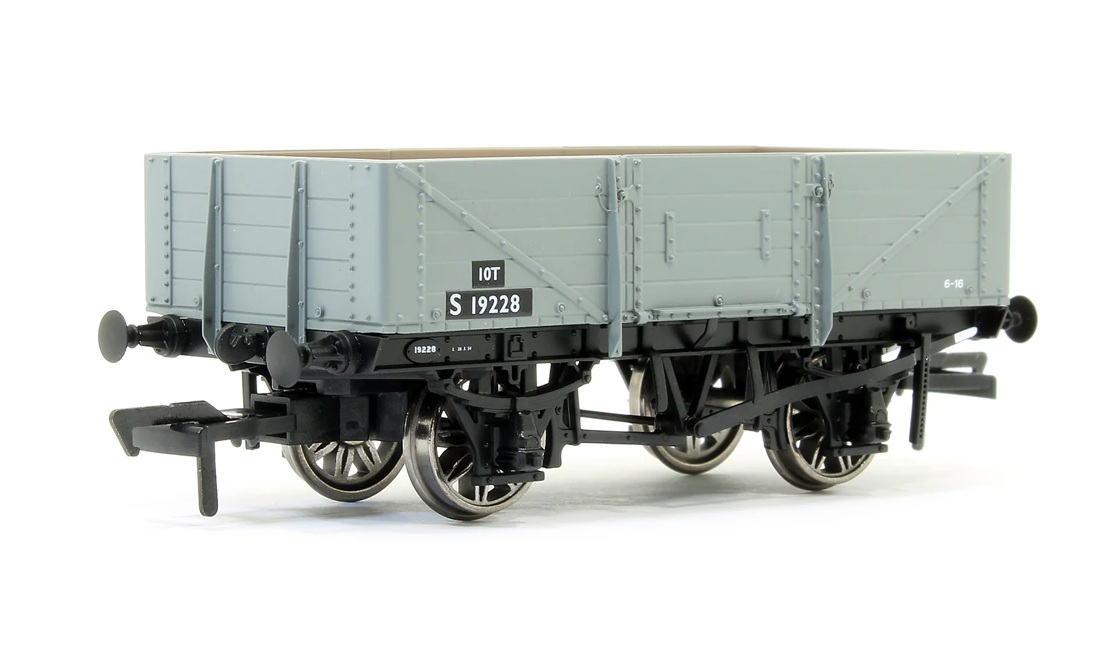 SECR 1347 5 Plank Open Wagon - BR Grey #S19228 - Image 2
