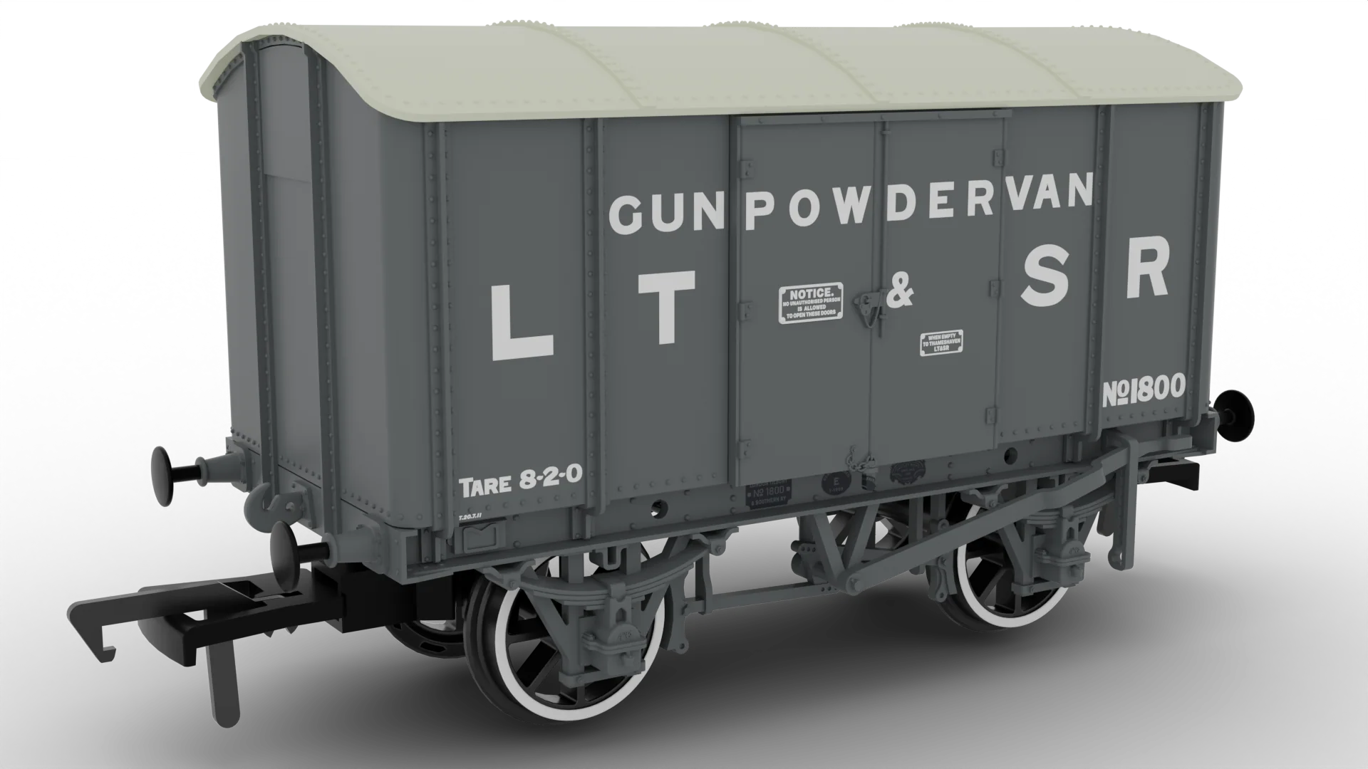 Dia. V6 'Not Quite Mink' LT&SR Grey No.1800