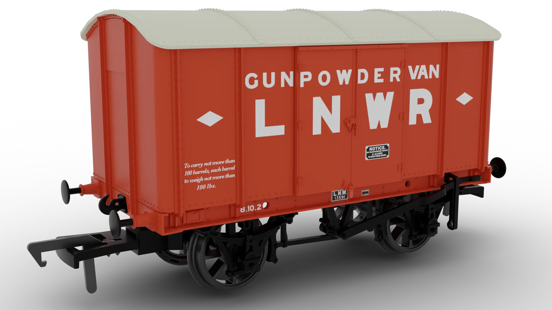 Dia. V6 'Not Quite Mink' LNWR Red Oxide No.13591