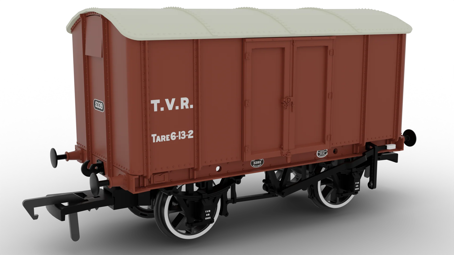 Dia. V6 'Not Quite Mink' TVR Brown (small lettering) No.5393