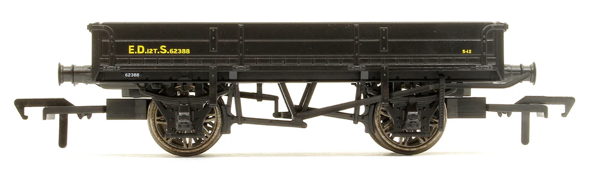 SECR Dia. 1744 2 plank No. S62388, BR Departmental black - Image 3