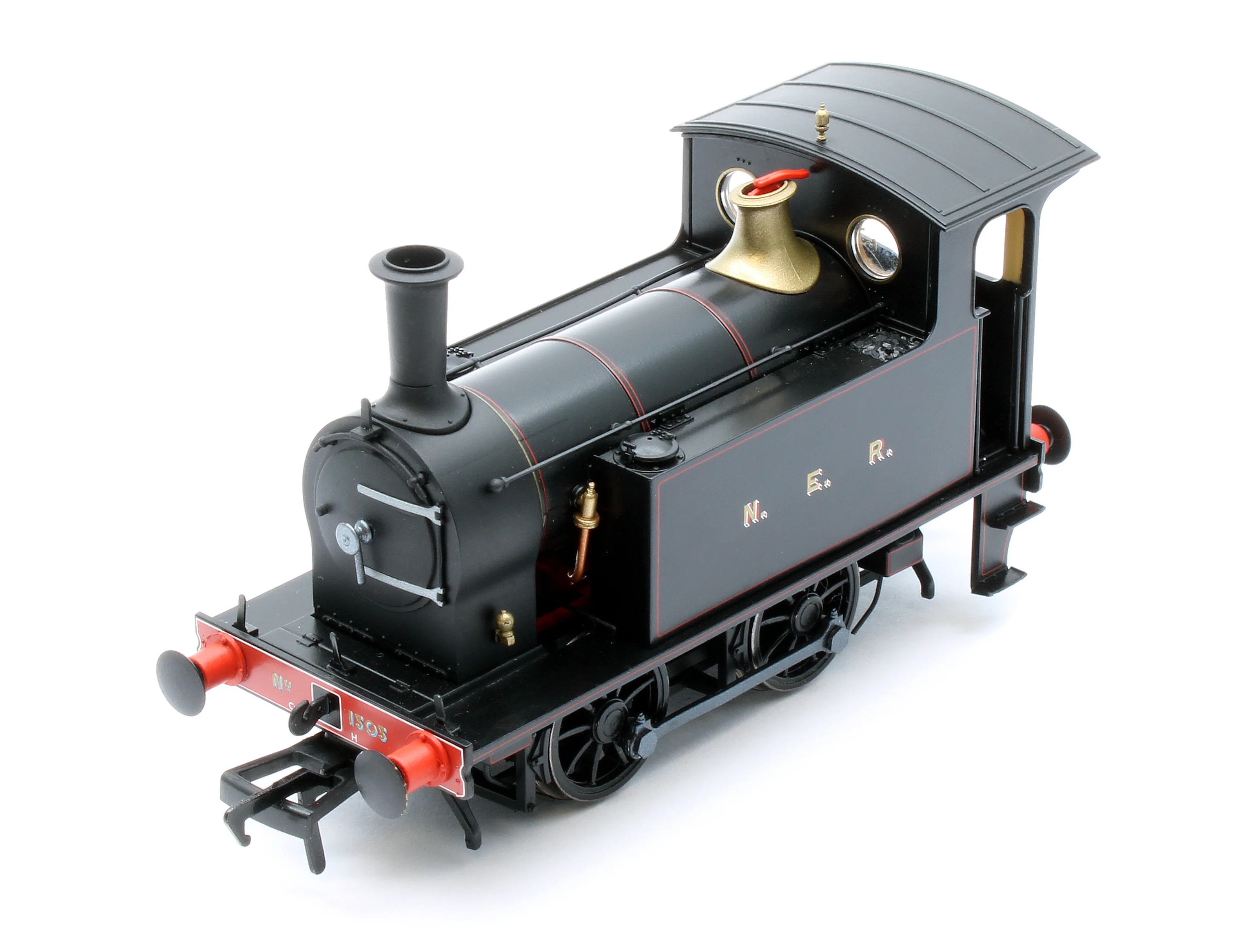 NER H Class - No.1303 NER Lined Black Steam Locomotive - DCC Sound - Image 8