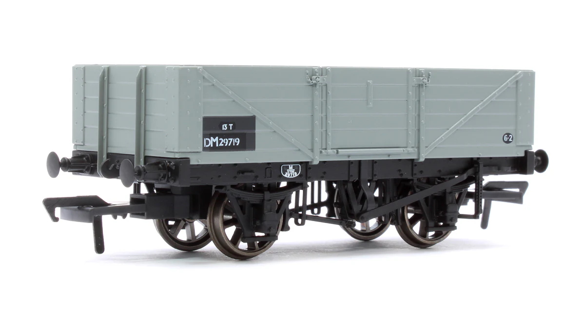 LMS Dia.1666 Open 5 Plank - No.DM29719 - BR Grey - Image 3