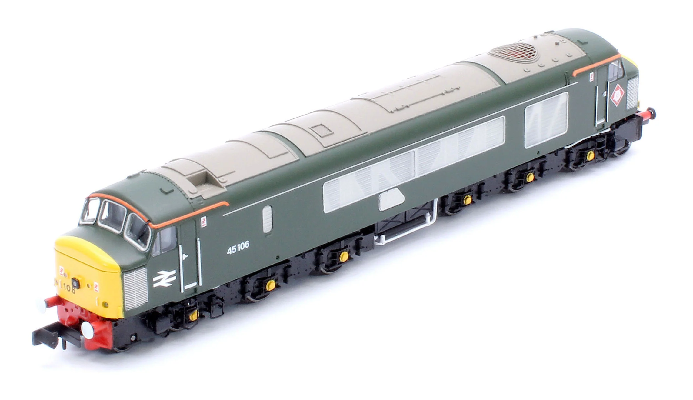 948112 Class 45 45106 Heritage BR Green With Sealed Beam & Hight Intensity Headlights Diesel Locomotive - Image 10