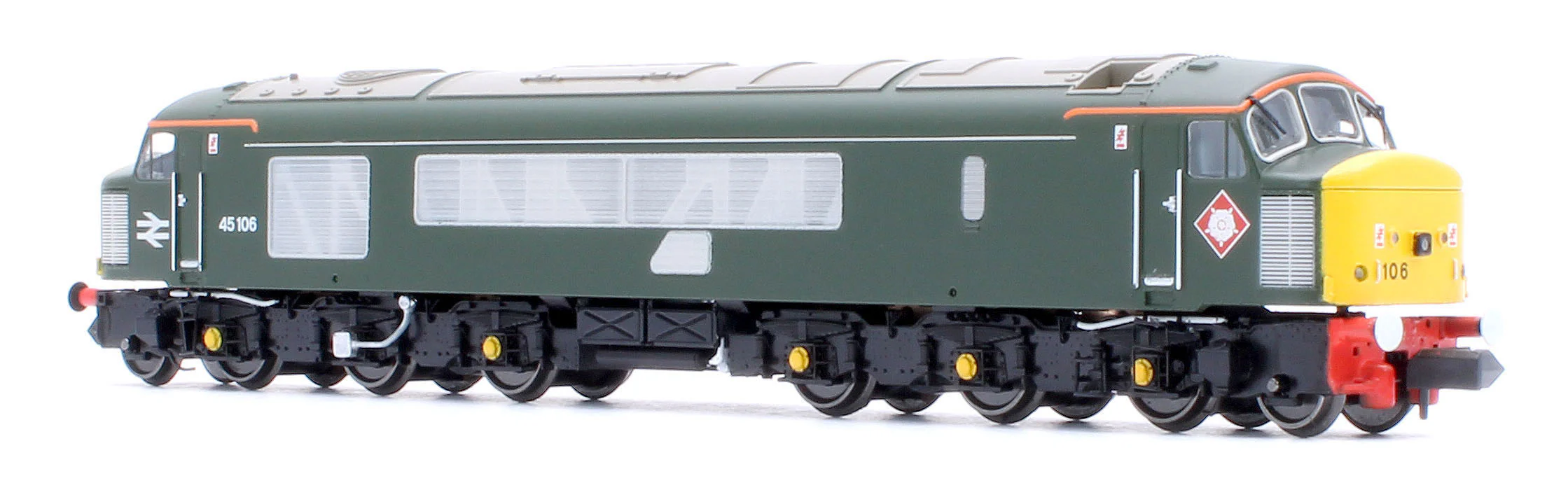 948112 Class 45 45106 Heritage BR Green With Sealed Beam & Hight Intensity Headlights Diesel Locomotive - Image 5