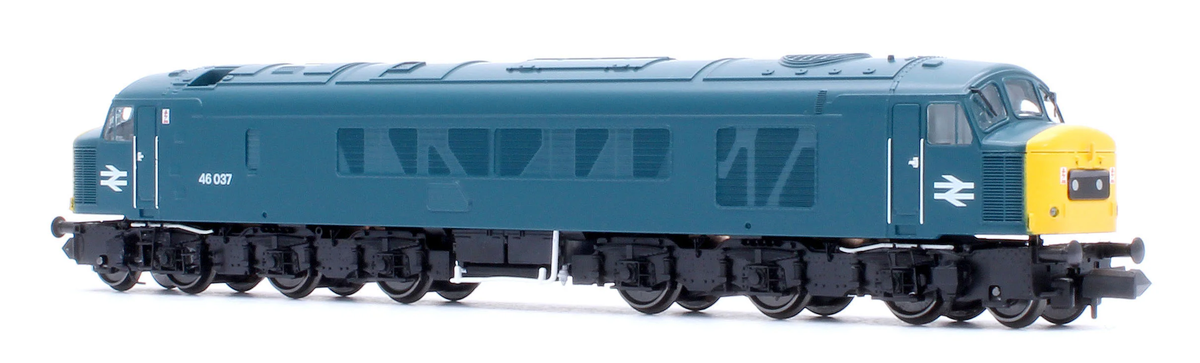 Class 46 46037 BR Blue With Domino Headcodes Diesel Locomotive - DCC Sound - Image 3