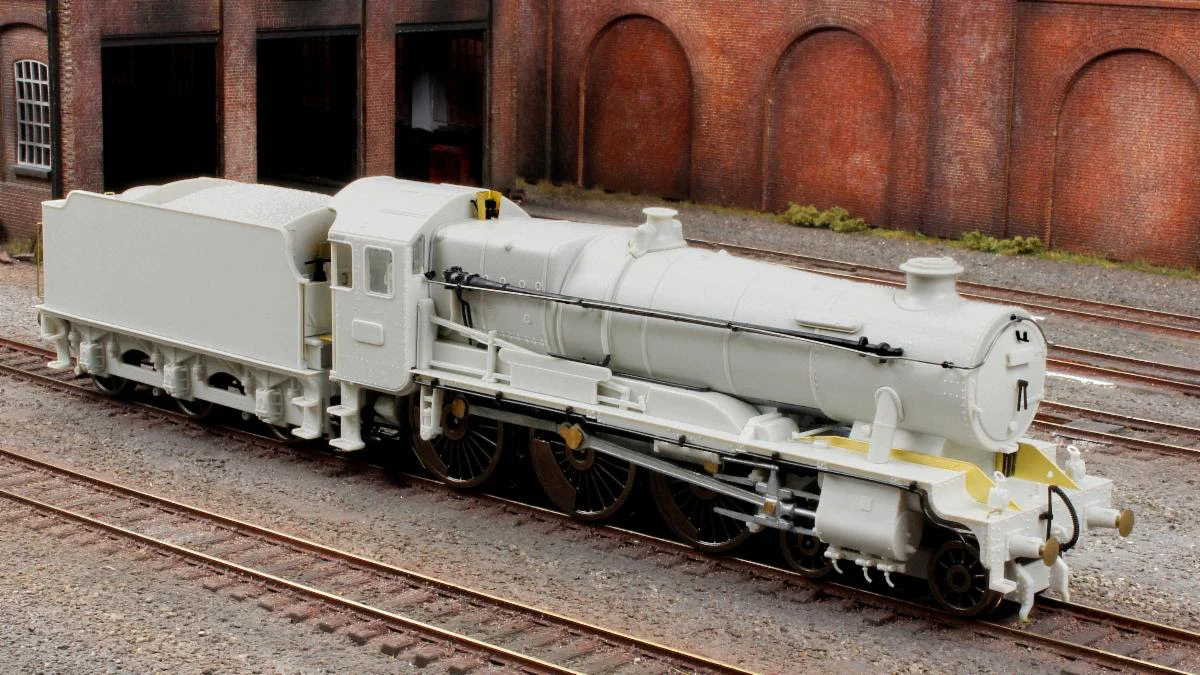 954003 GWR County No.1017 'County of Hereford' BR (Egyptian) Lined Green Steam Locomotive - Image 3