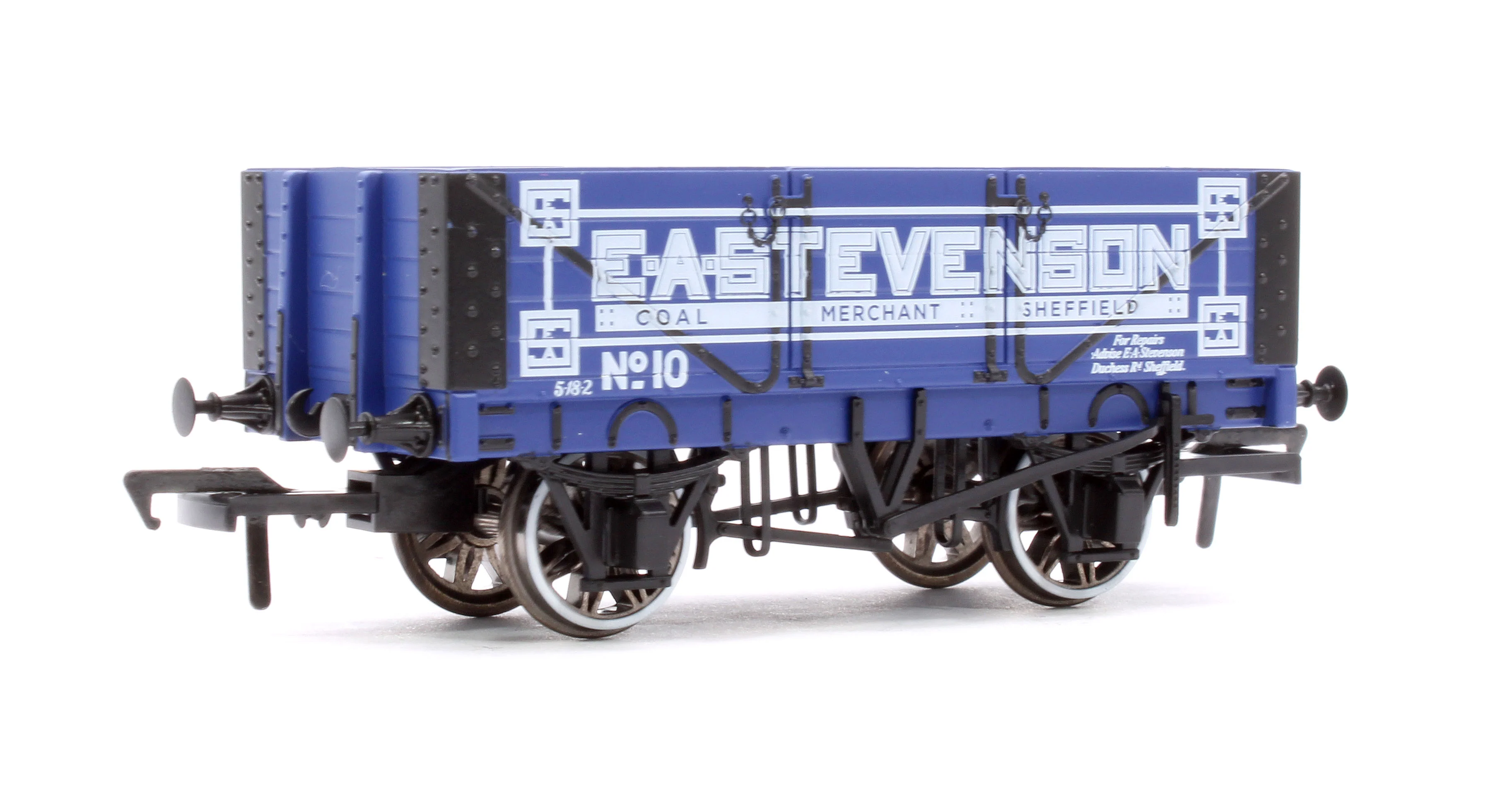 967004 5 Plank 1907 Railway Clearing House Open Wagon - E.A. Stevenson, Sheffield No.10 - Image 3