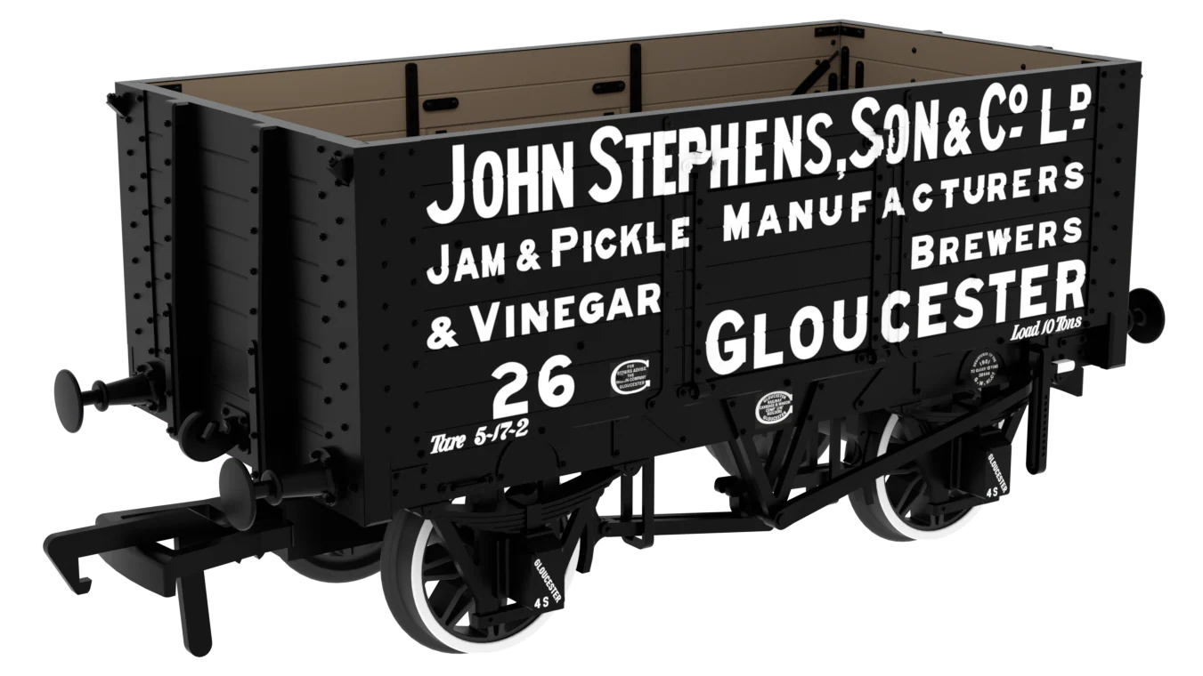 967804 RCH 1907 Spec Open Wagon John Stephens, Son & Co. Ld. No. 26 7-plank wagon with side doors
