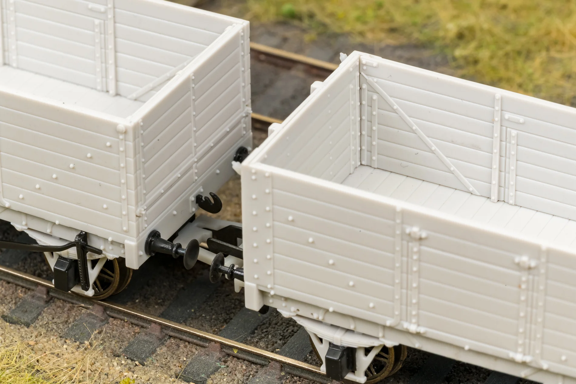 967813 RCH 1907 Spec Open Wagon Diamond Anthracite No. 1218 7-plank wagon with side and end doors - Image 7