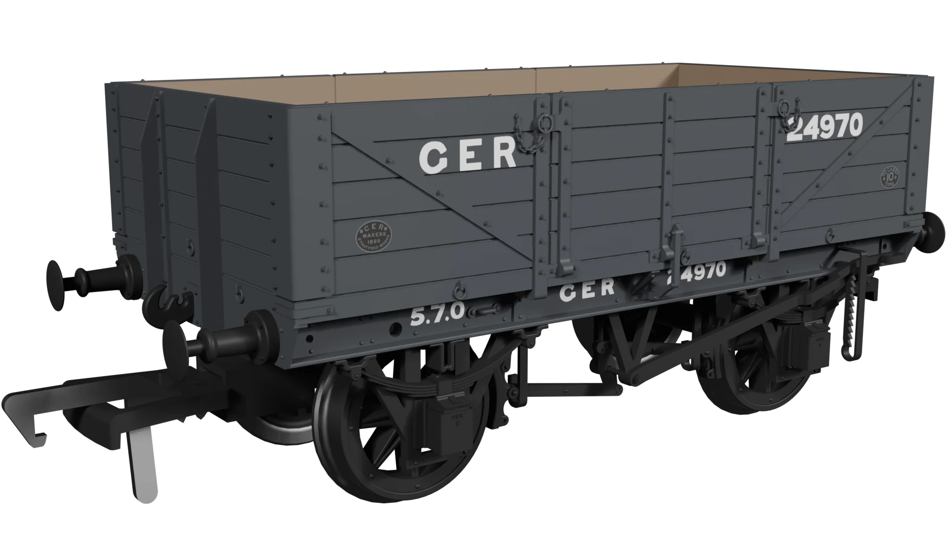 972002 GER Dia.17 5-Plank Open Wagon GER No.24970