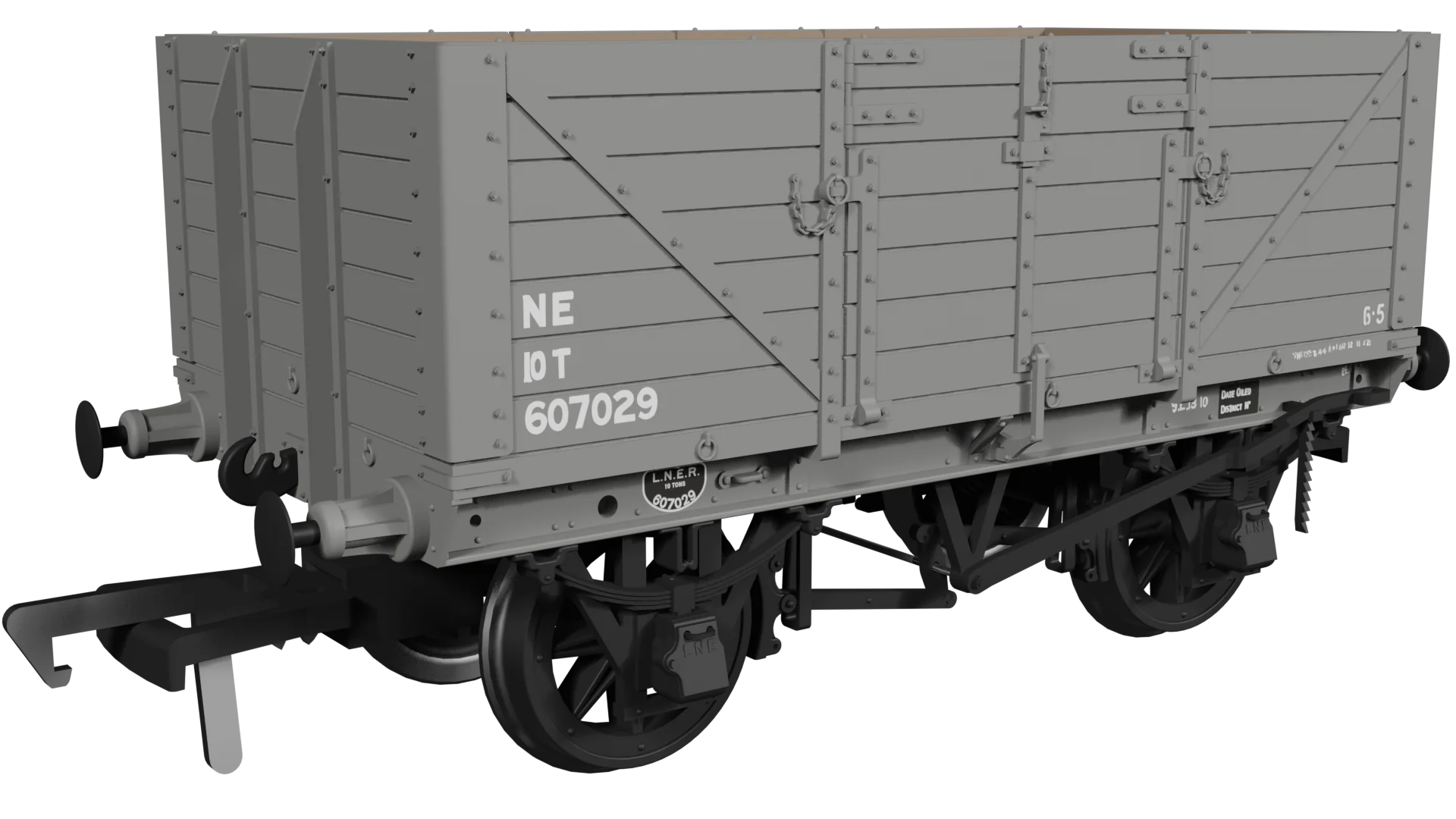 973006 GER Dia.48 7-Plank Open Wagon NE (post-36) No.607029