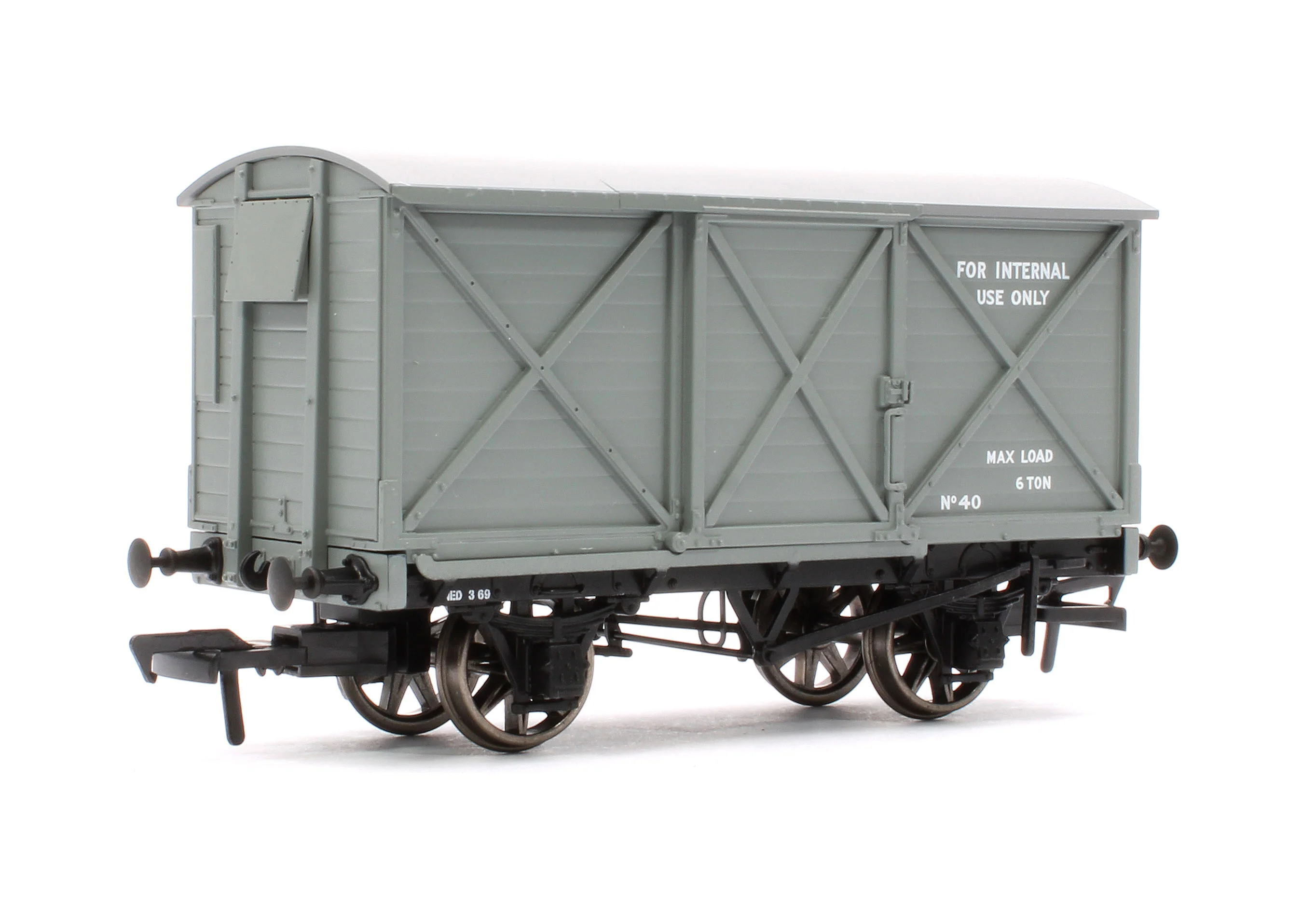 976019 Caledonian Railway Dia.67 10t Van - RNAD No.40 - Image 3