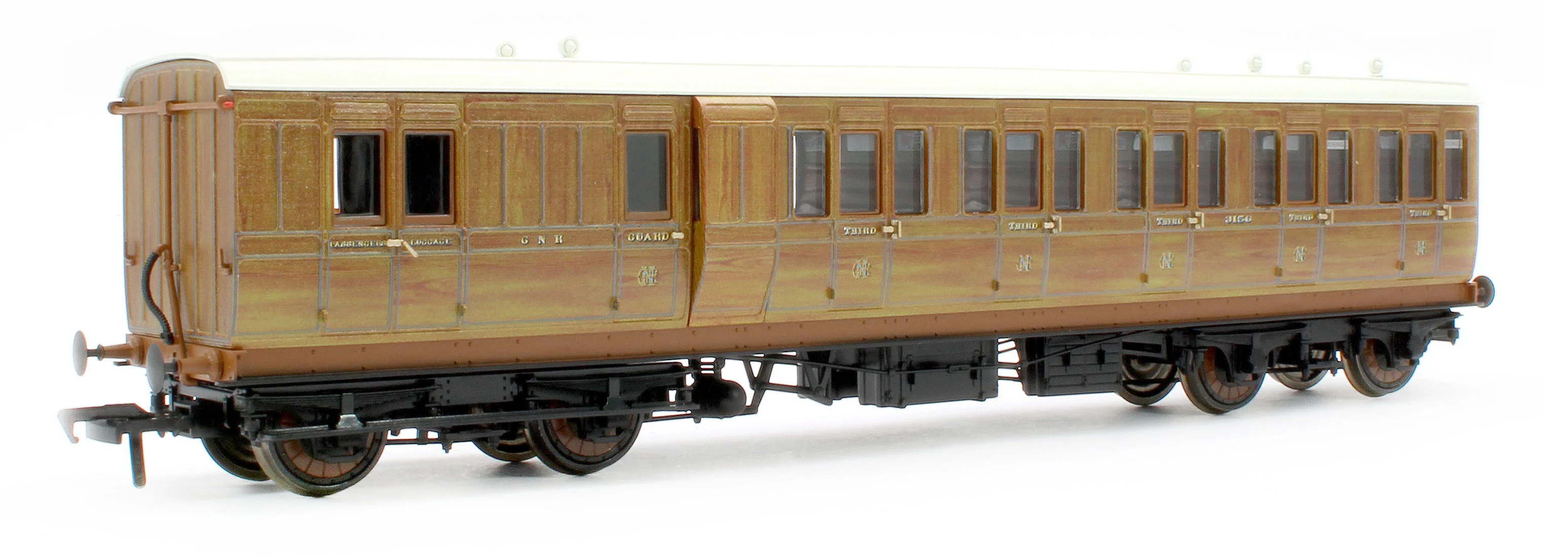 978021 48' GNR ‘Evolution’ Bogie Coach Non-Corridor Carriage No.3156, No.3067 & No.3923 3-Pack - Image 5