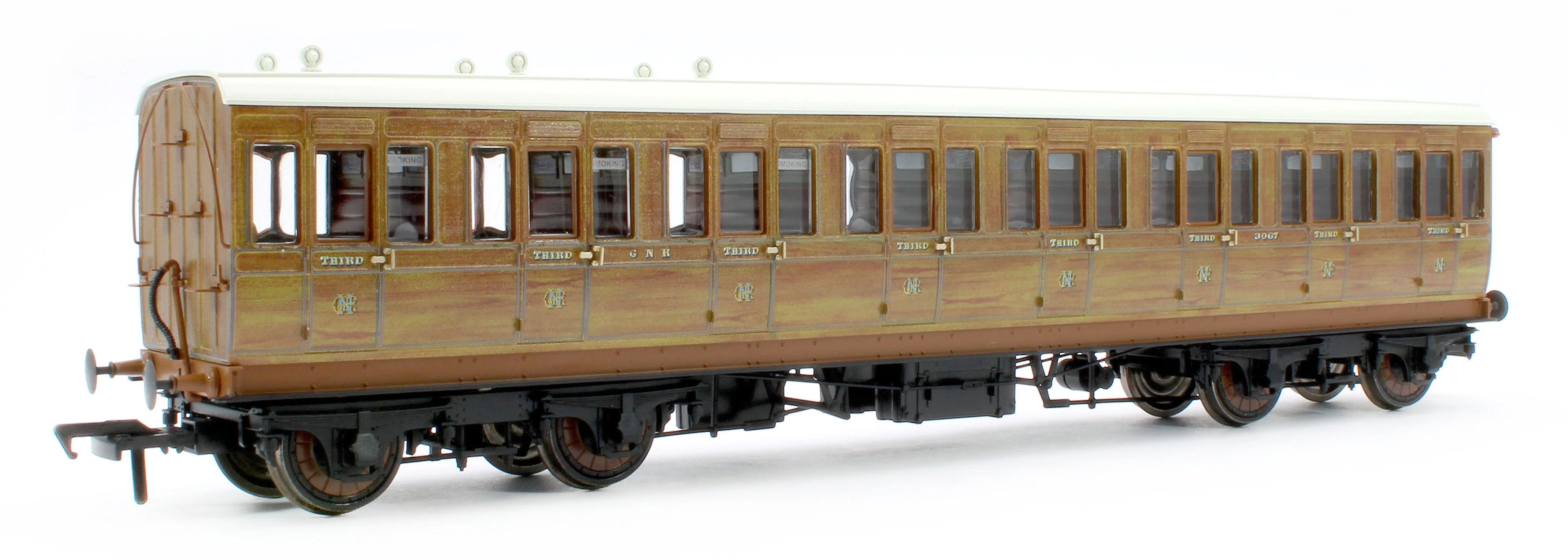 978021 48' GNR ‘Evolution’ Bogie Coach Non-Corridor Carriage No.3156, No.3067 & No.3923 3-Pack - Image 6