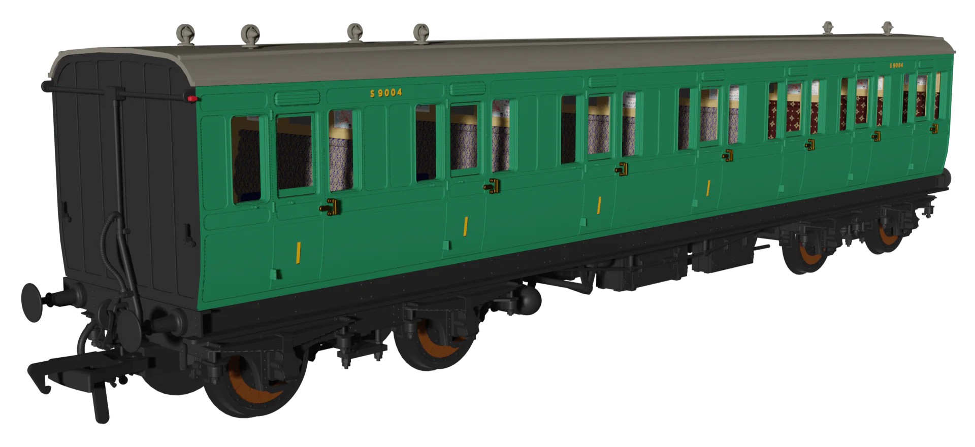 'Evolution' 48' BR Malachite Non-Corridor Carriage No.S8459, S7963 & S9004 Triple Pack - Image 5