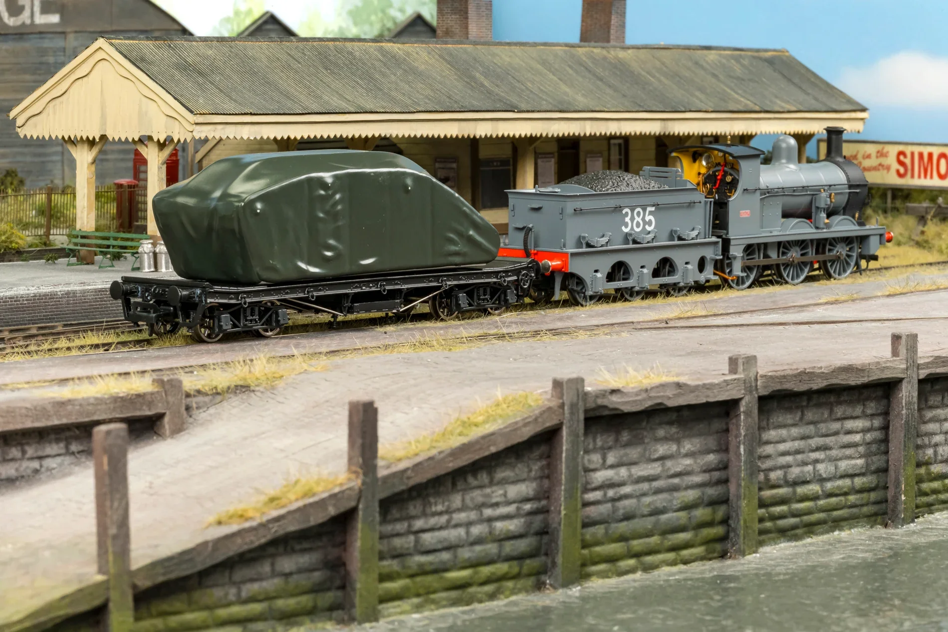 985001 WD 35T Rectank No.12001 Grey (Tank Load) - Image 4