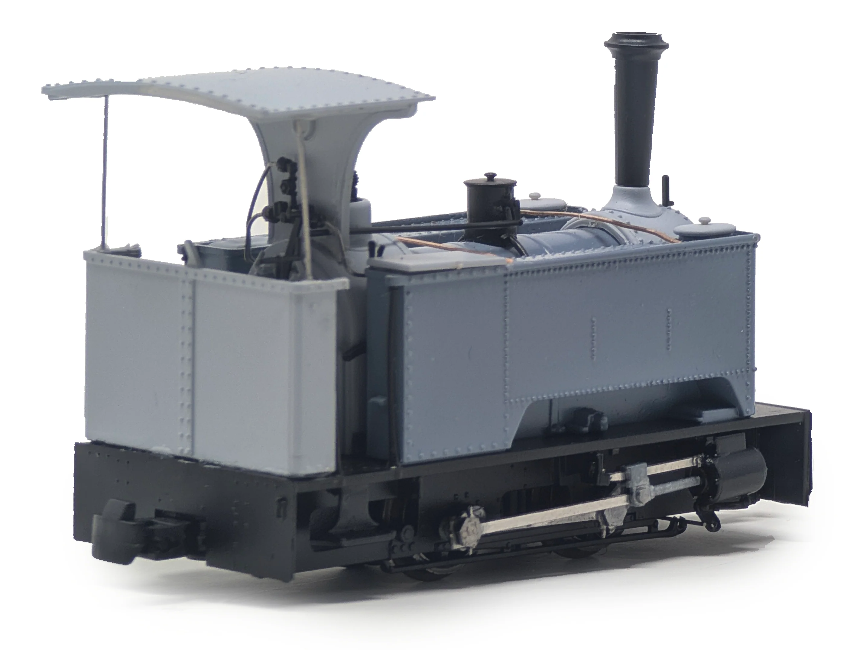 Sirdar Class 0-4-0 Kerr, Stuart & Co. Long-Tank Lined Black Steam Locomotive - Image 5