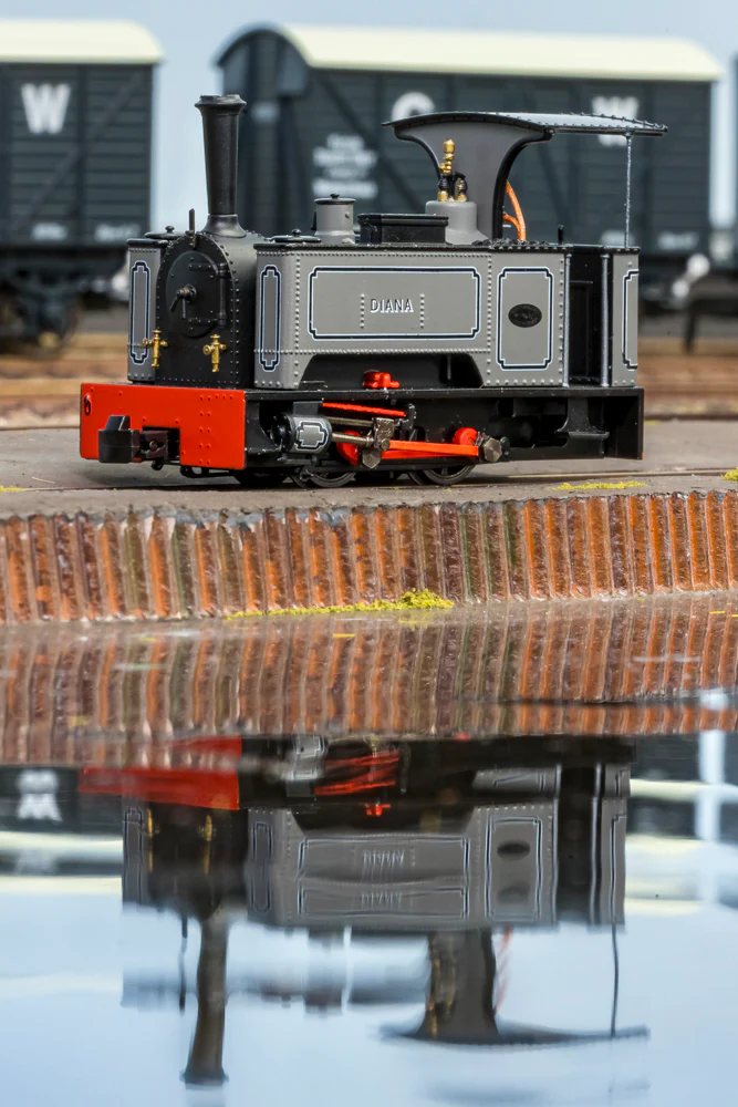 Sirdar Class 0-4-0 Kerr, Stuart & Co. Long-Tank 'Diana’ Lined Grey (As Preserved) Steam Locomotive - DCC Fitted - Image 8