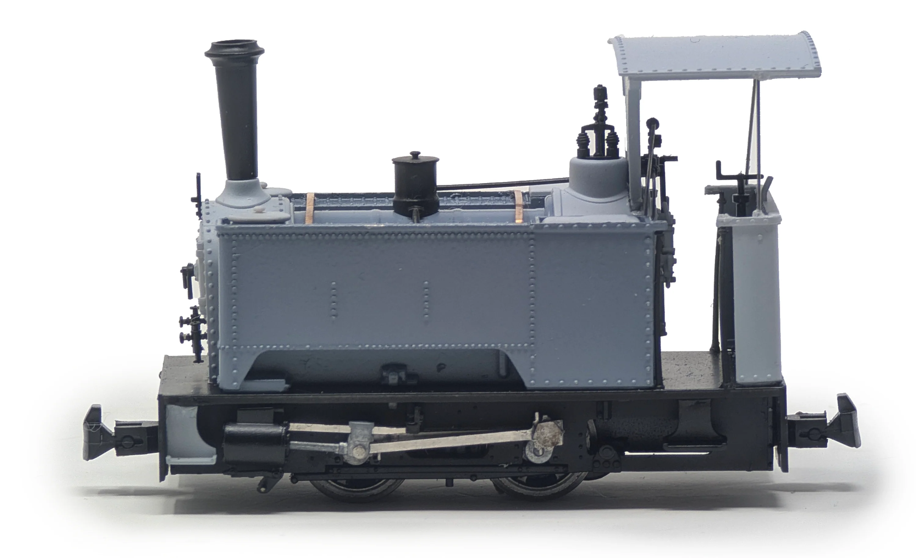 Sirdar Class 0-4-0 Kerr, Stuart & Co. Long-Tank Lined Maroon Steam Locomotive - DCC Fitted - Image 5