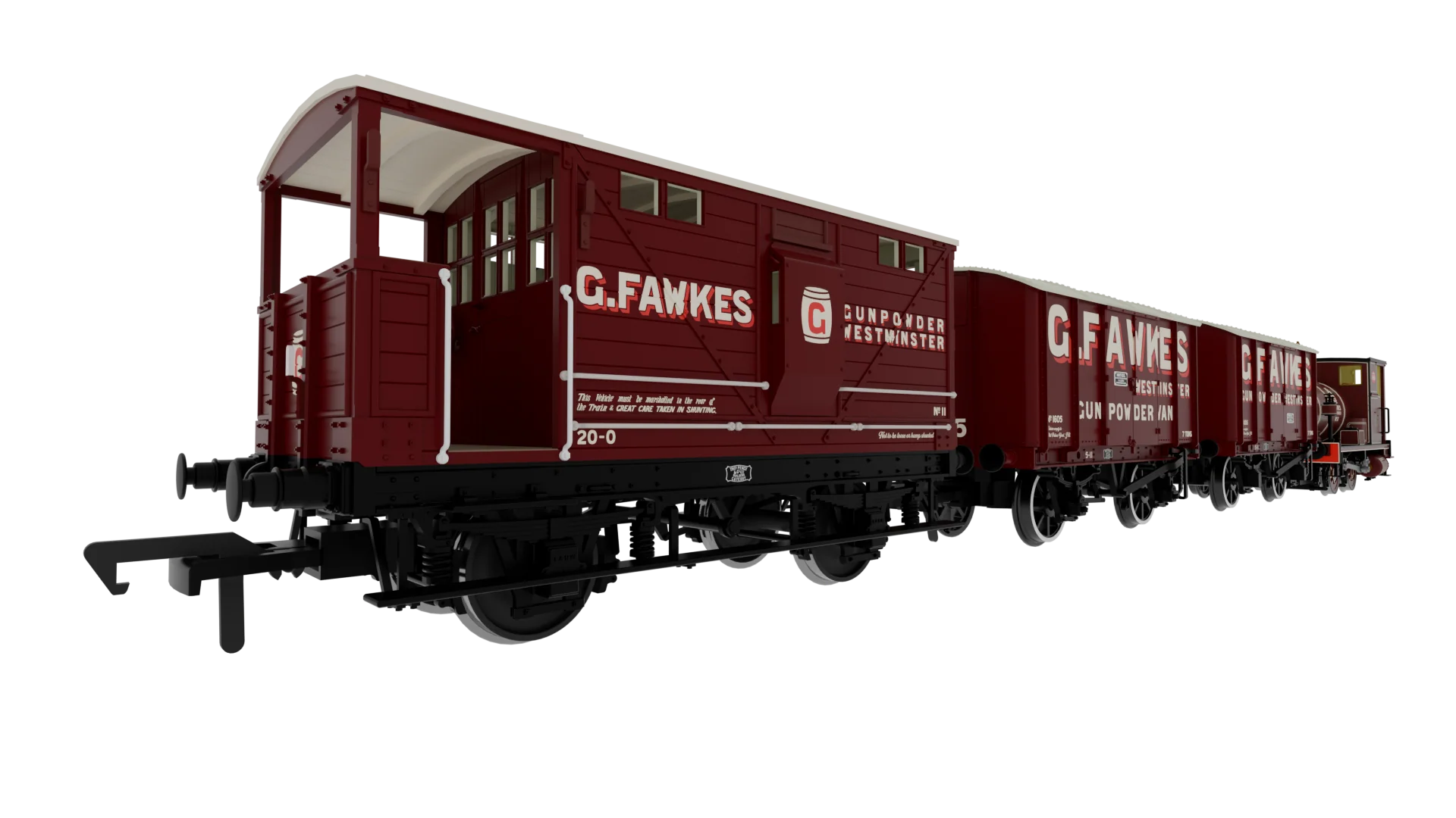 LNWR D17b Brake - G. Fawkes No.11 - Image 2