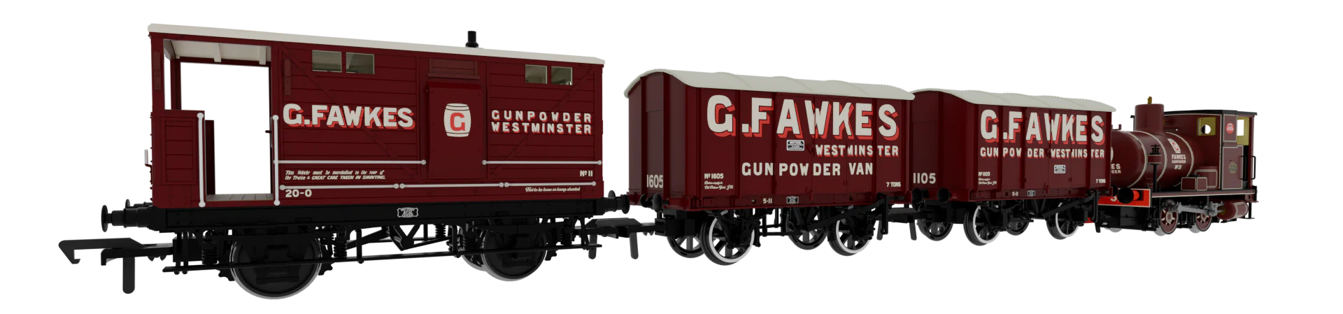 LNWR D17b Brake - G. Fawkes No.11 - Image 3