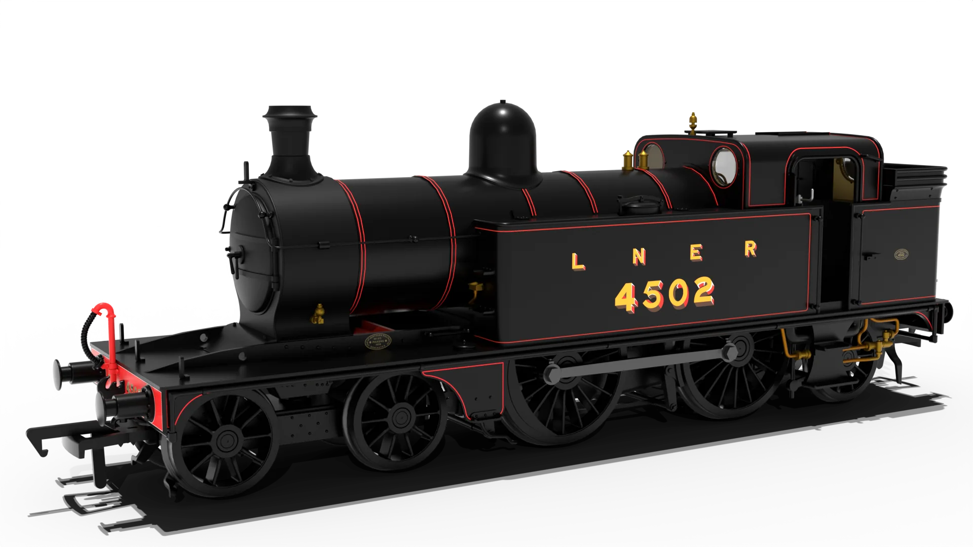LNER C12 Tank No.4502 LNER Lined Black Steam Locomotive