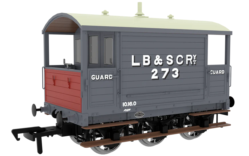 LBSC 6 Wheel Brake Van - LB&SCRy No.273