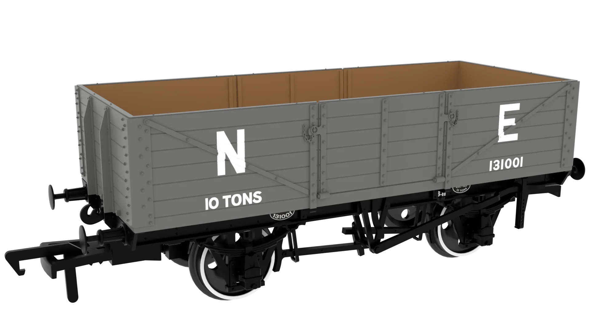 GCR Dia. 9A/9B 6-Plank - No. 131001 LNER Grey (pre-’36)