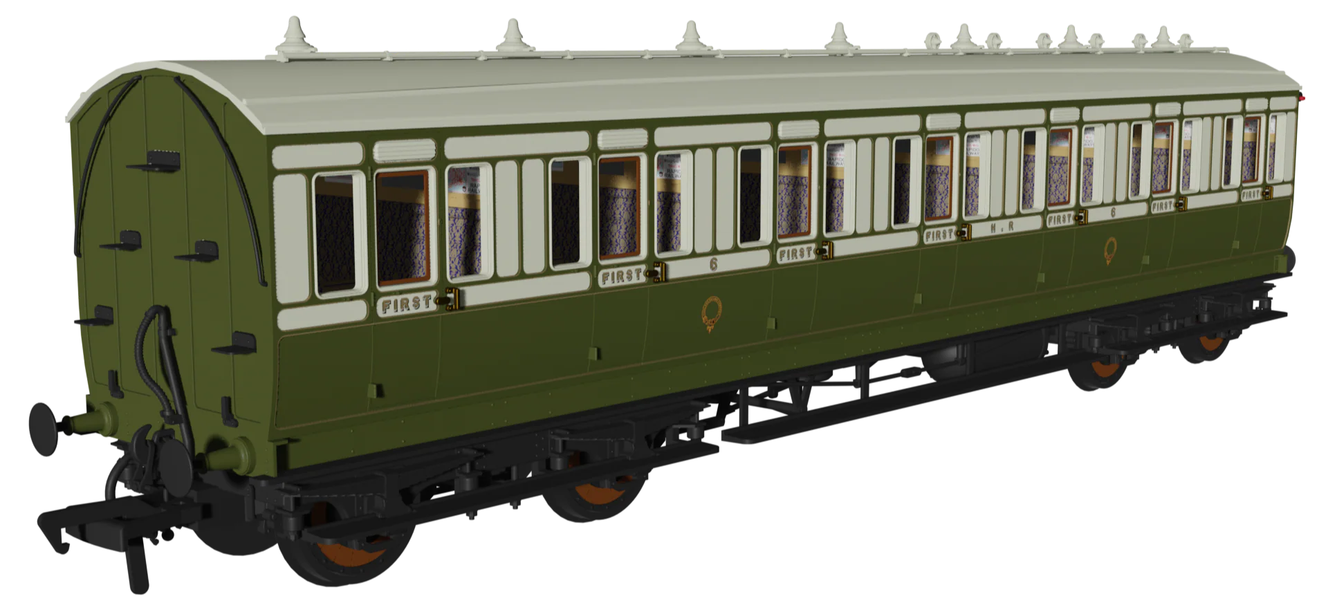 978117 āEvolutionā 48ā Highland Railway Green and White First No.6
