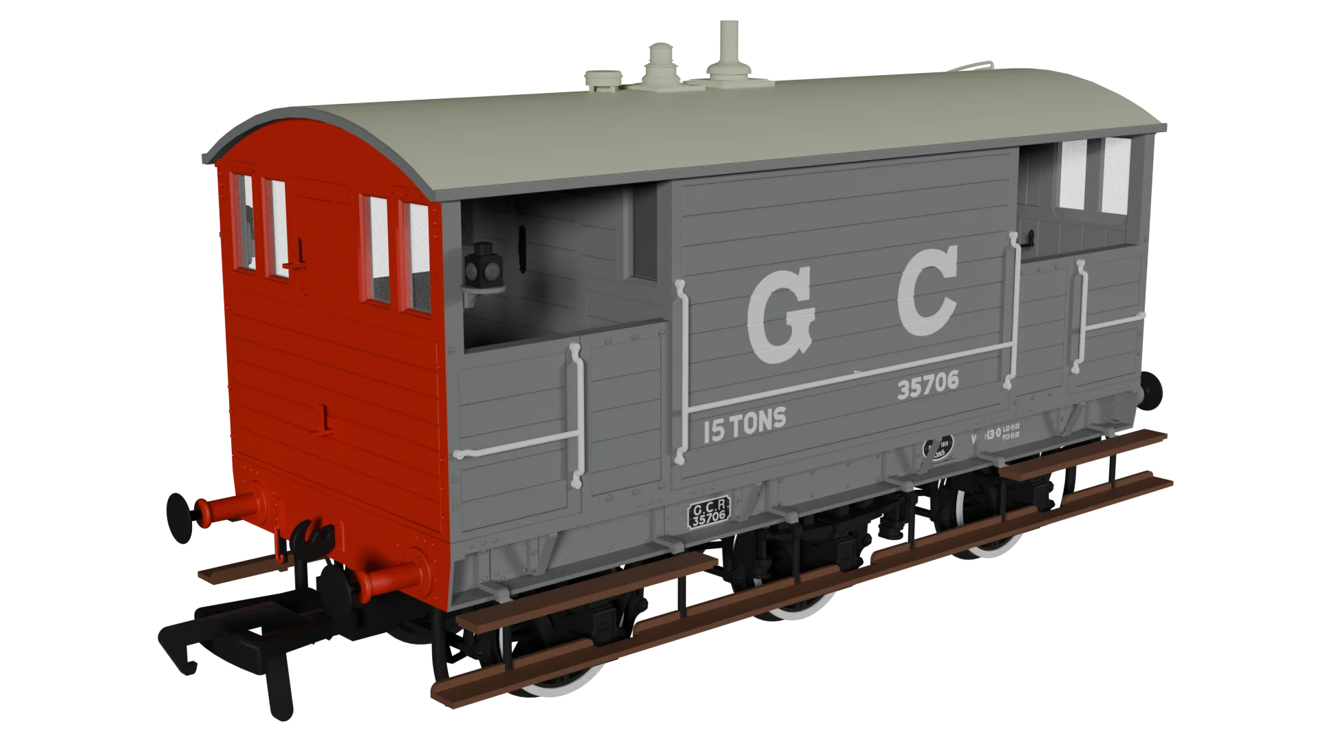 975001 GCR 15T 6w Brake - GC Grey No.35706 - Image 4