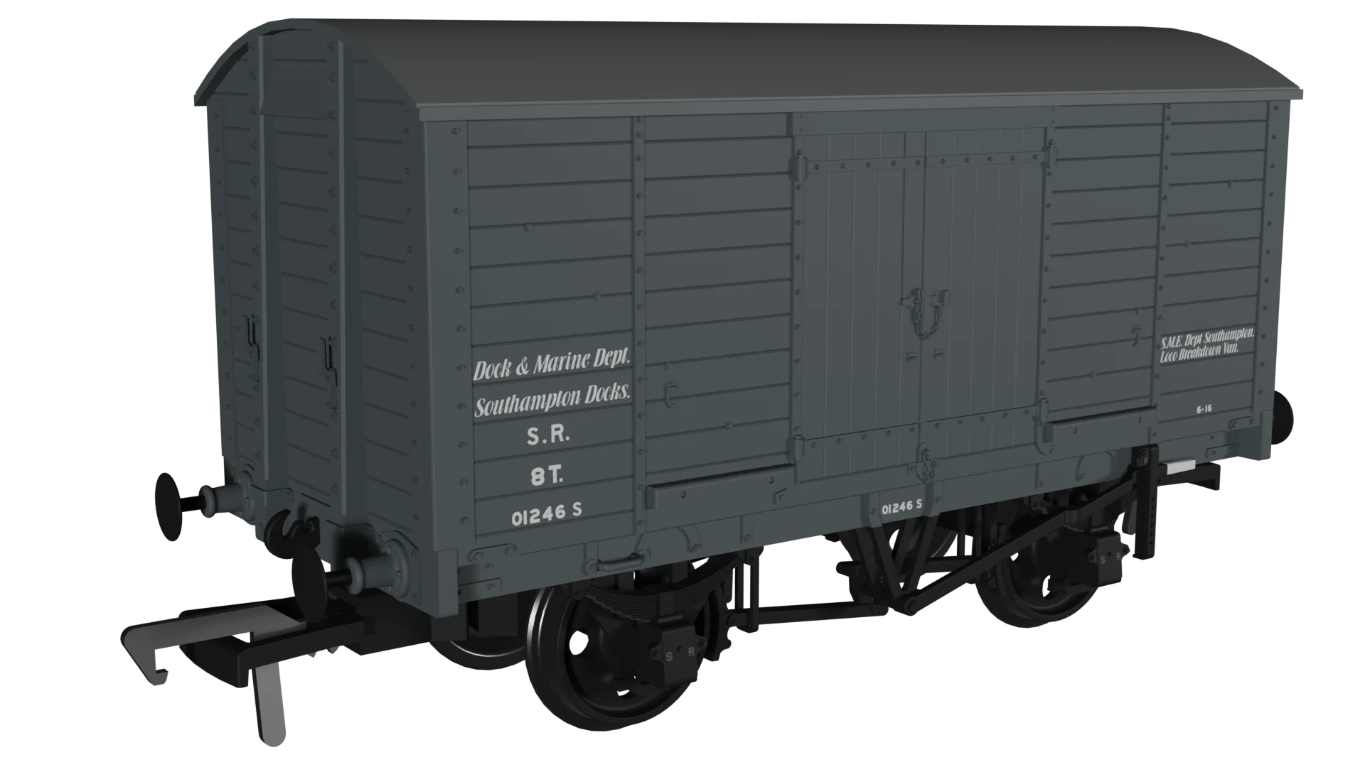 979010 LB&SCR Dia.8-Ton Goods Van SR (post-36) Departmental No.01246S