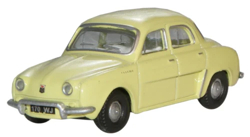 76RD002 Renault Dauphine Yellow