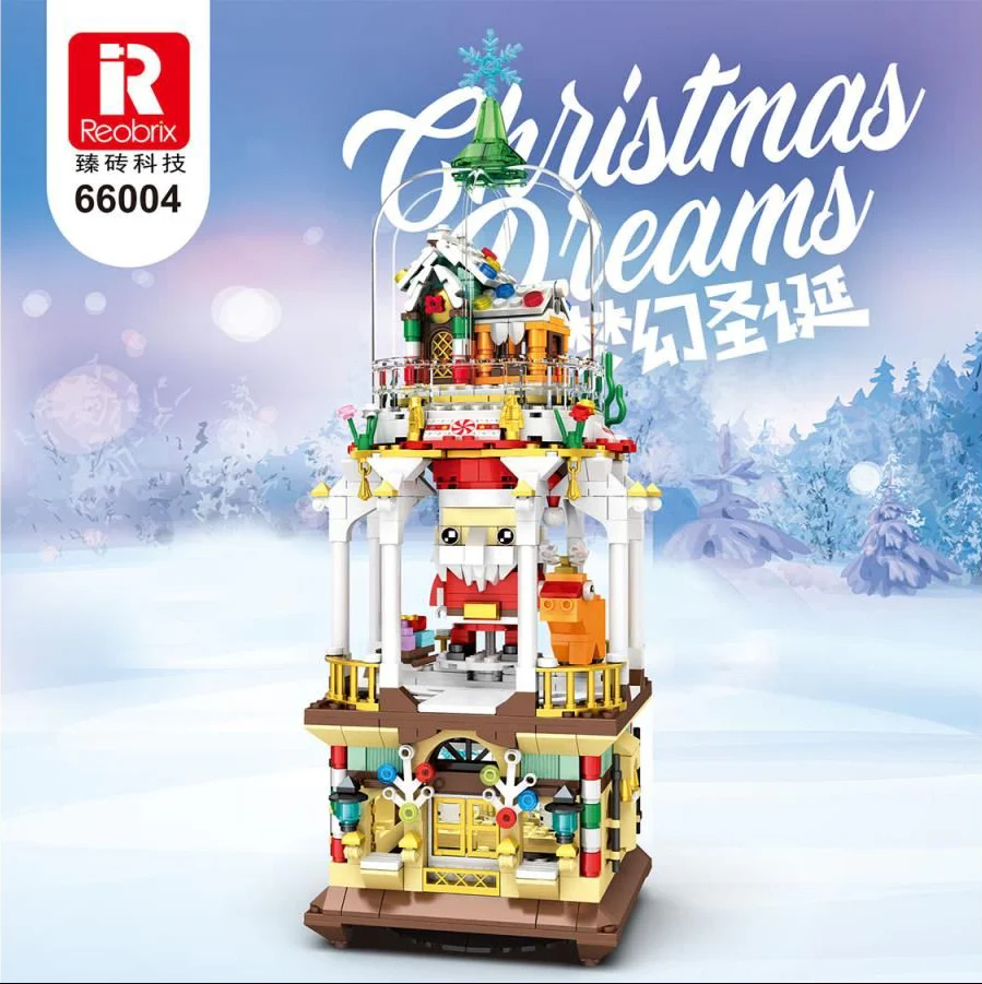 Christmas Fantasies 856pc Construction Set - Image 5