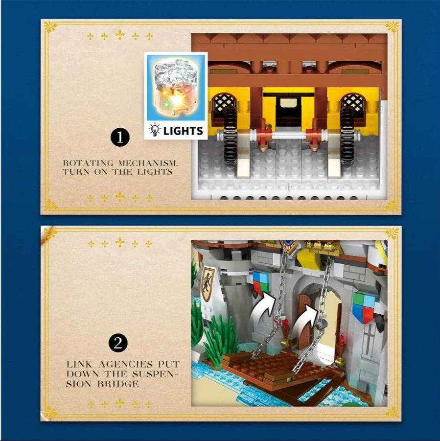 Medieval Castle 2722pc Construction Set - Image 3