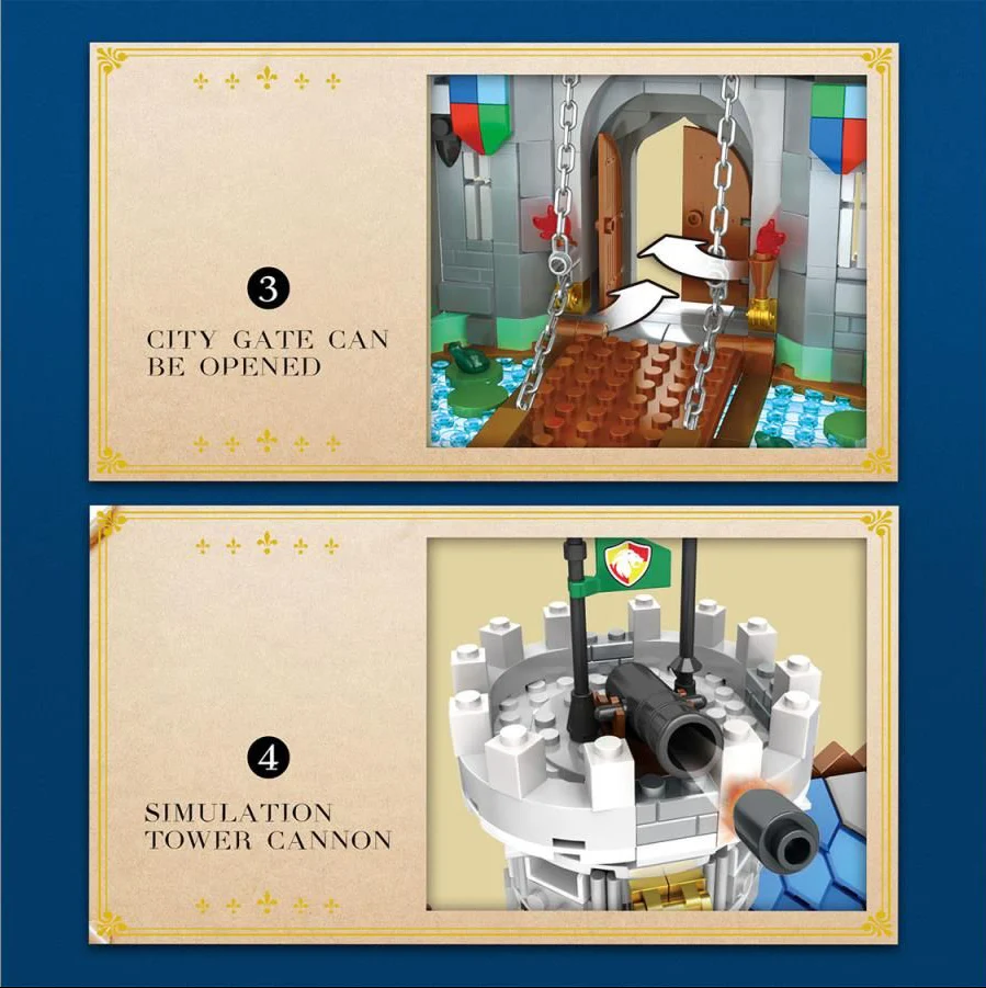 Medieval Castle 2722pc Construction Set - Image 4