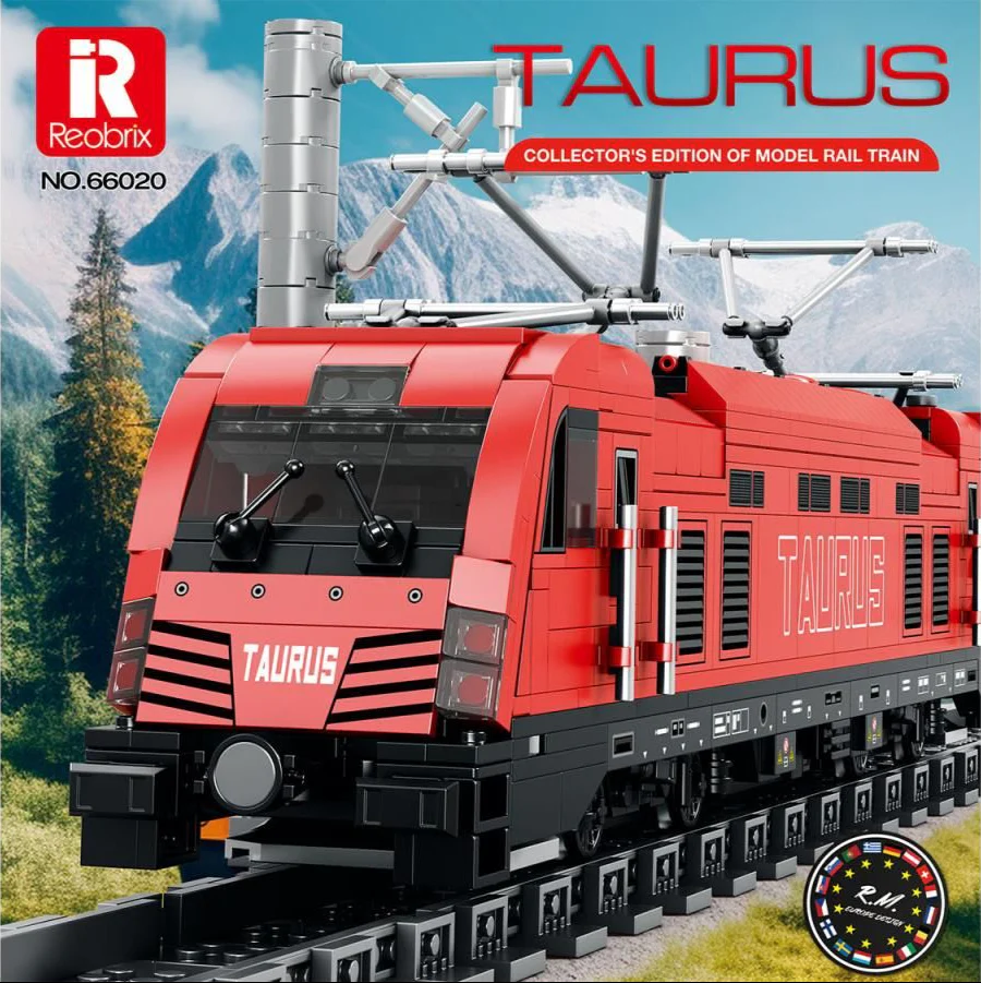 European Electric Locomotive 1939pc Construction Set - Image 7