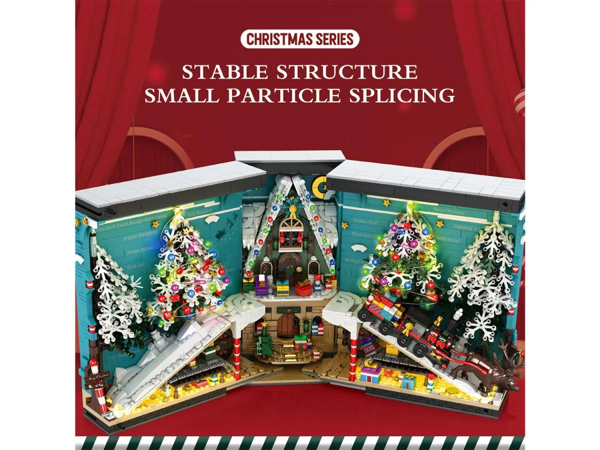 Christmas Book 3260pc Construction Set - Image 3