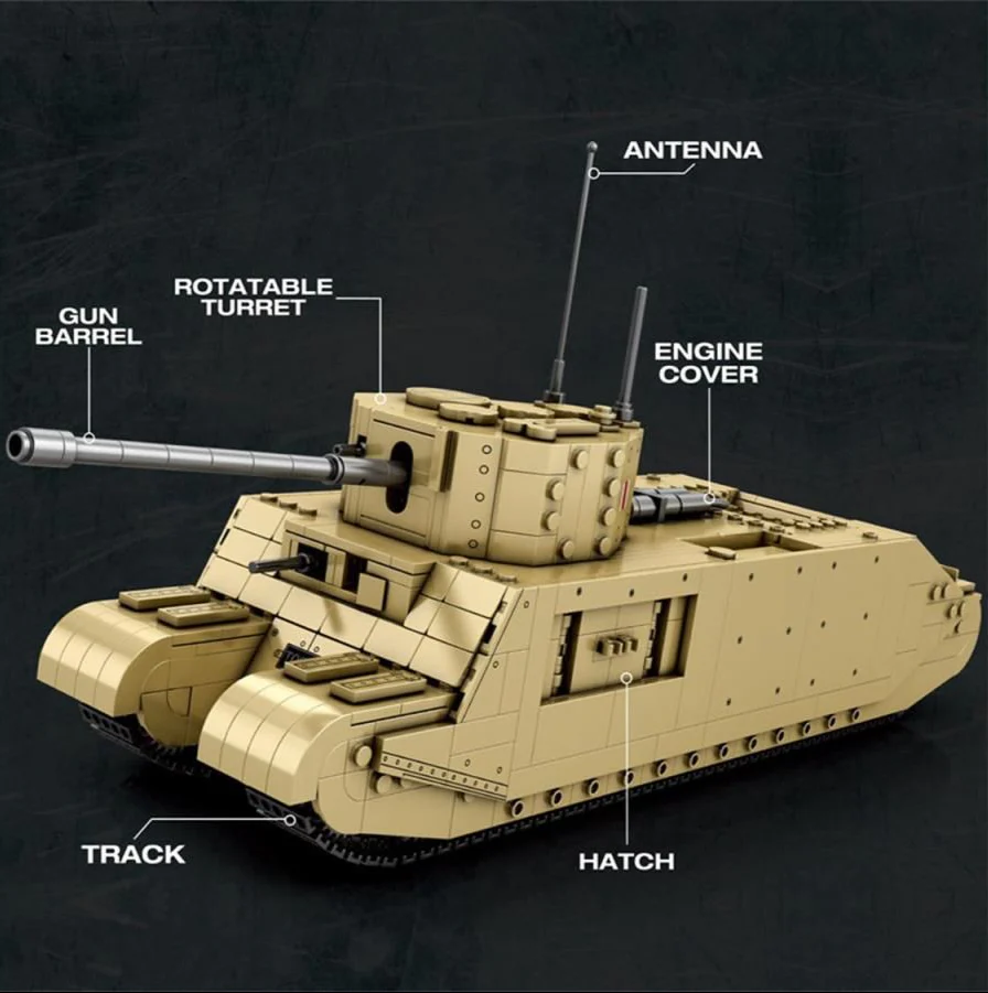 World of Tanks TOG II 1427pc Construction Set - Image 5