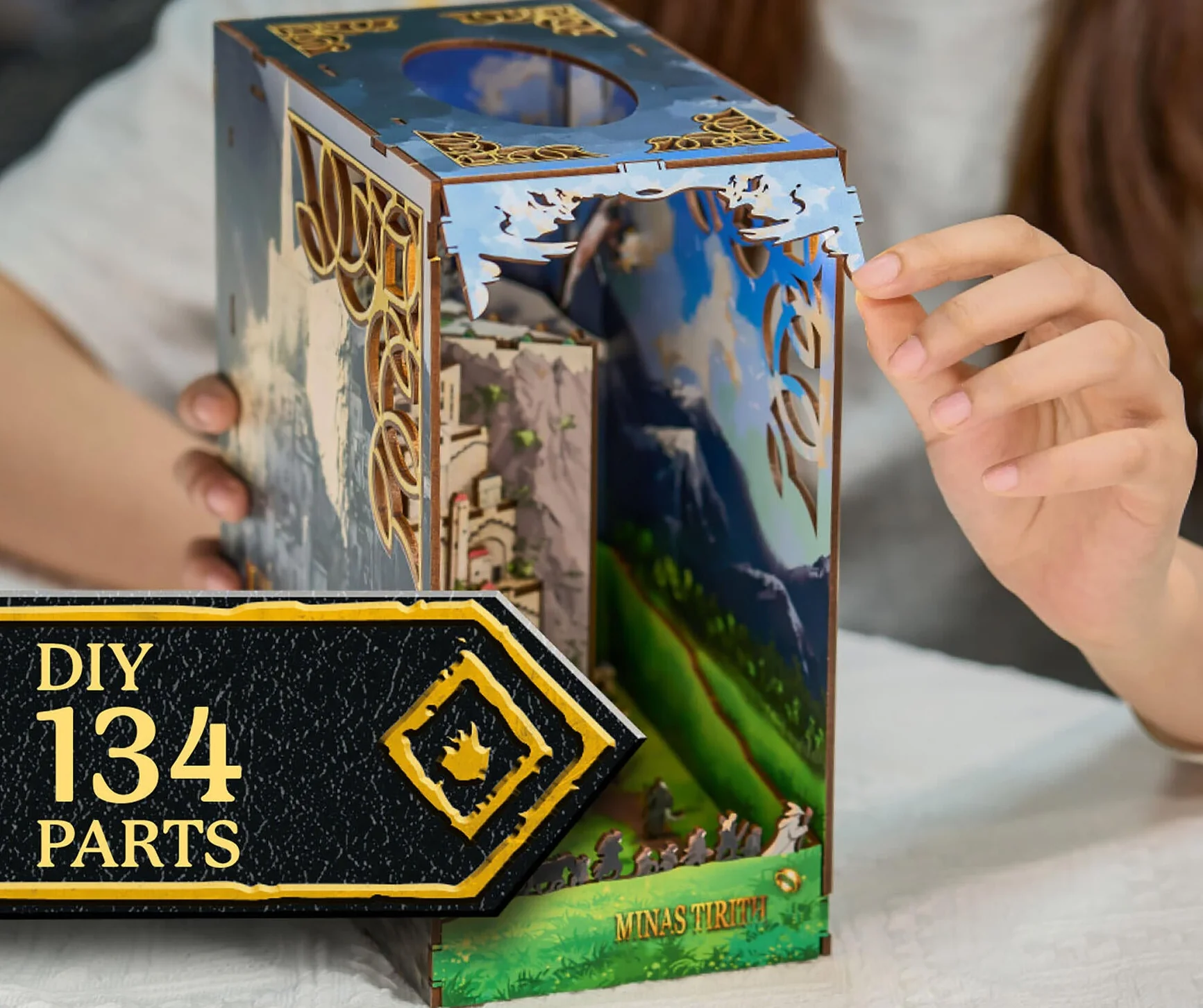 Lord of the Rings Minas Tirith Tiny Adventures Model Kit - Image 5