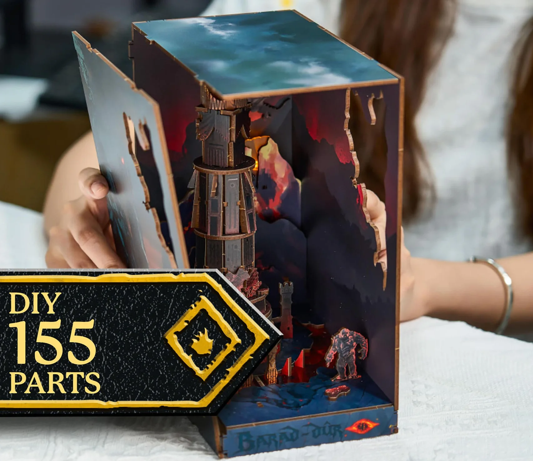 Lord of the Rings Barad-Dur Tiny Adventures Model Kit - Image 5