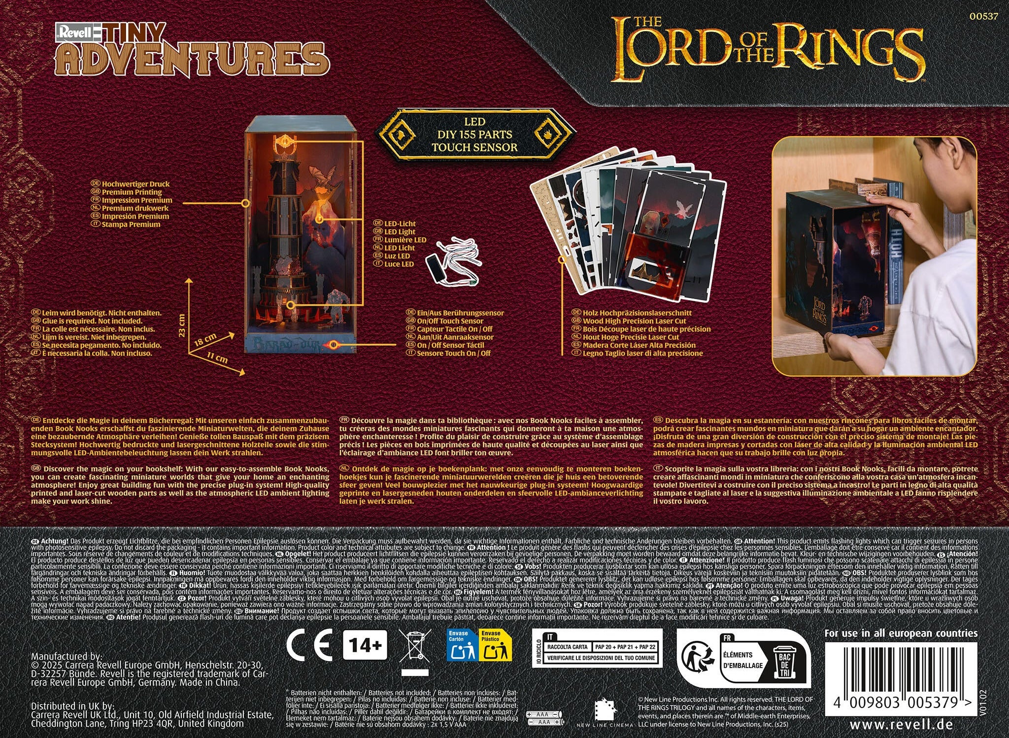 Lord of the Rings Barad-Dur Tiny Adventures Model Kit - Image 8