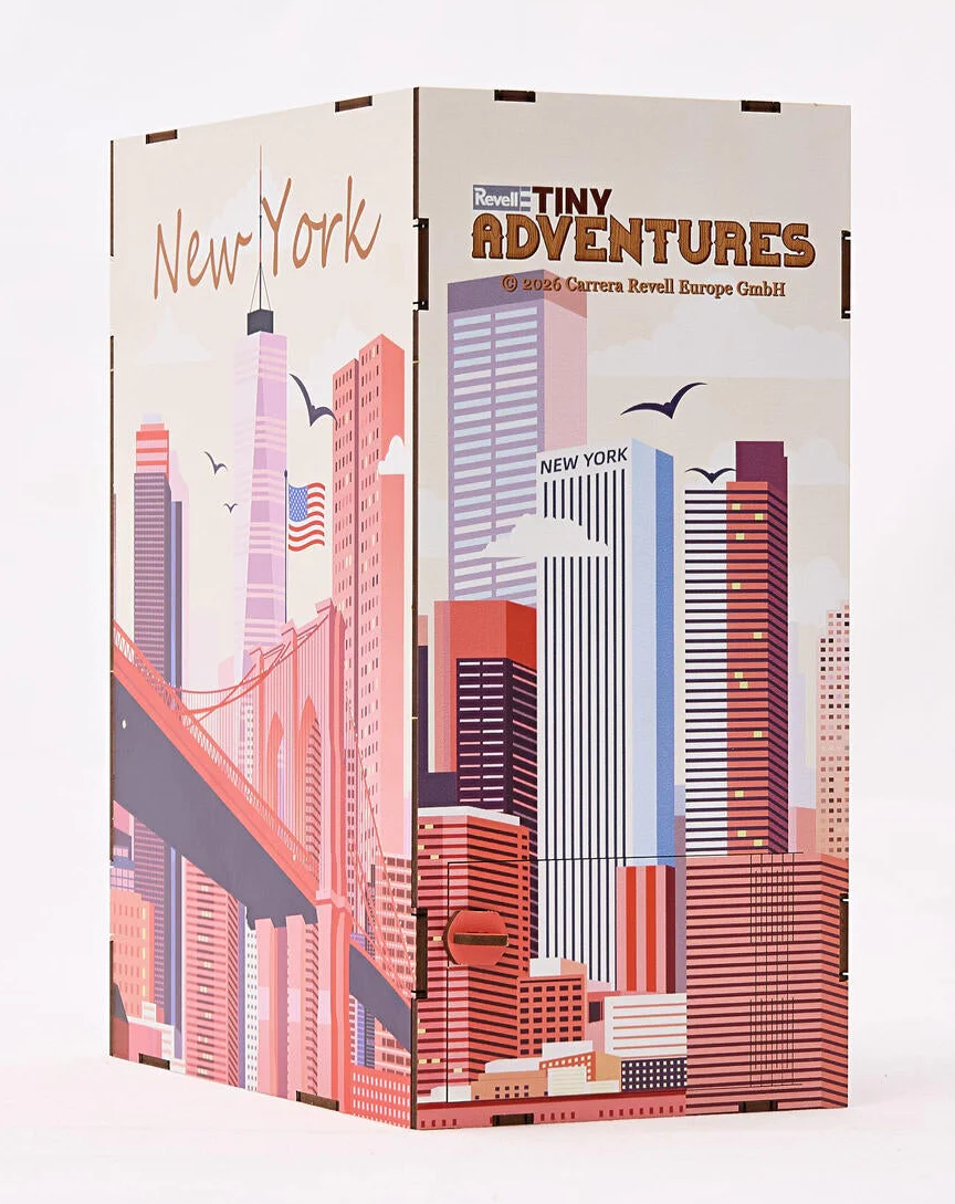 New York Tiny Adventures Book Nook Model Kit - Image 3