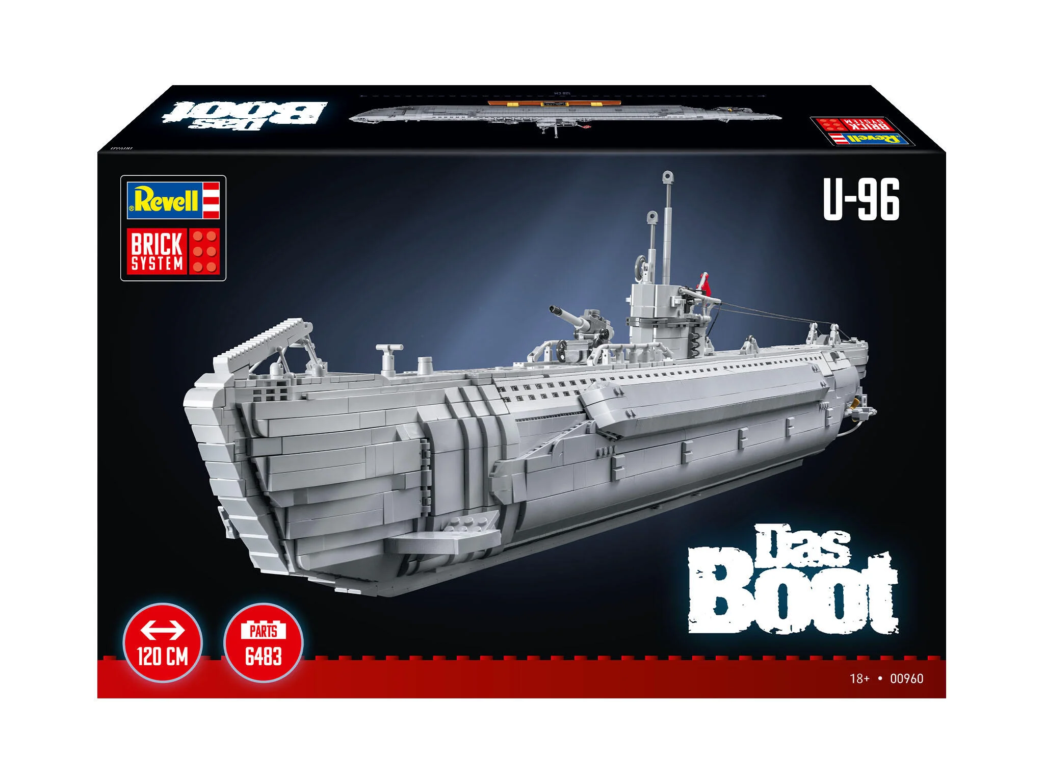 00960 Submarine "Das Boot" - Brick System Model Kit - Image 11