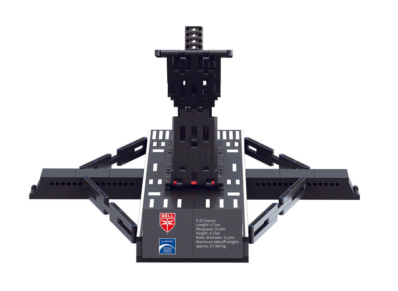 Bell Boeing V-22 Osprey Brick System Model Kit - Image 6