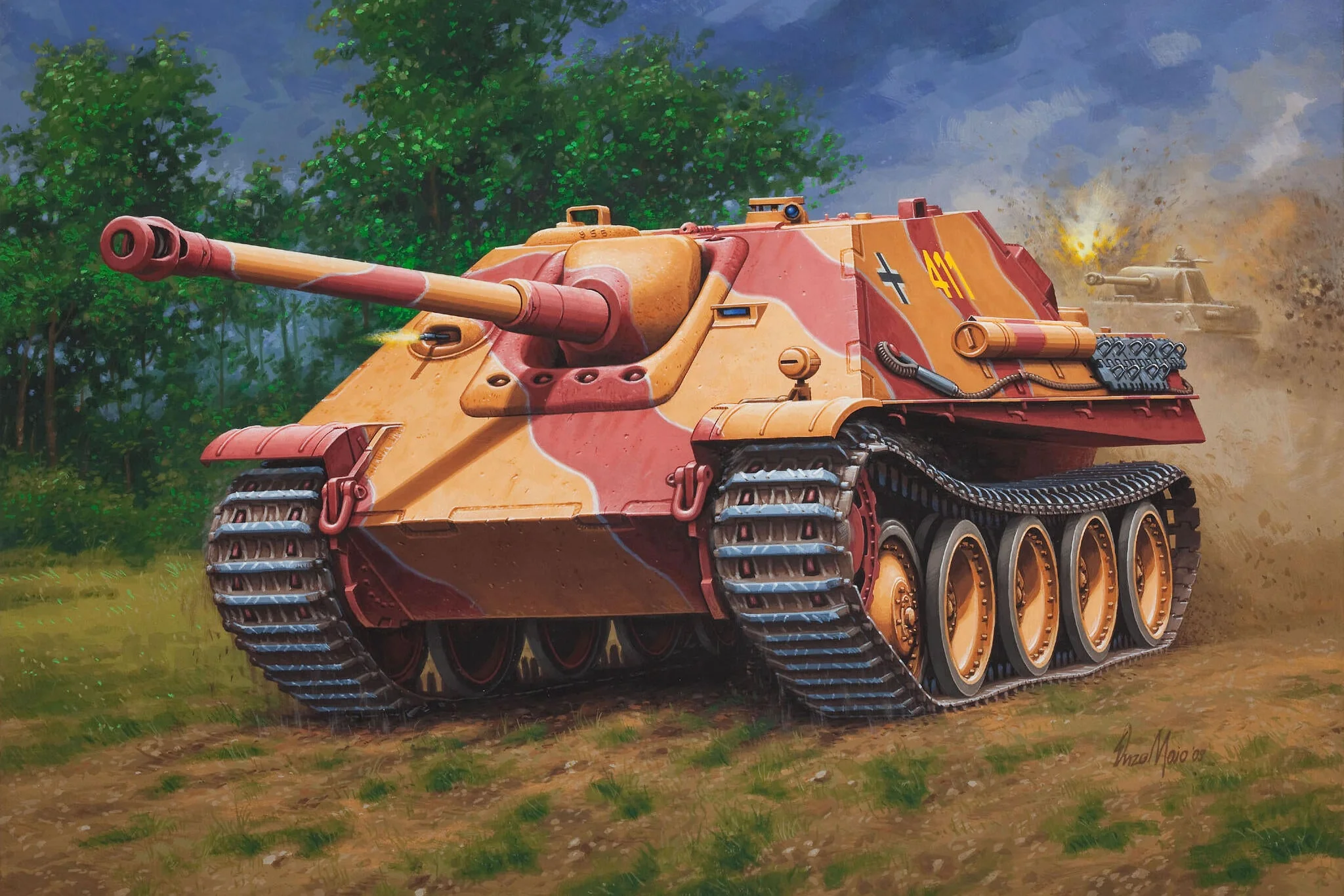 Sd.Kfz. 173 Jagdpanther Model Kit - Image 5