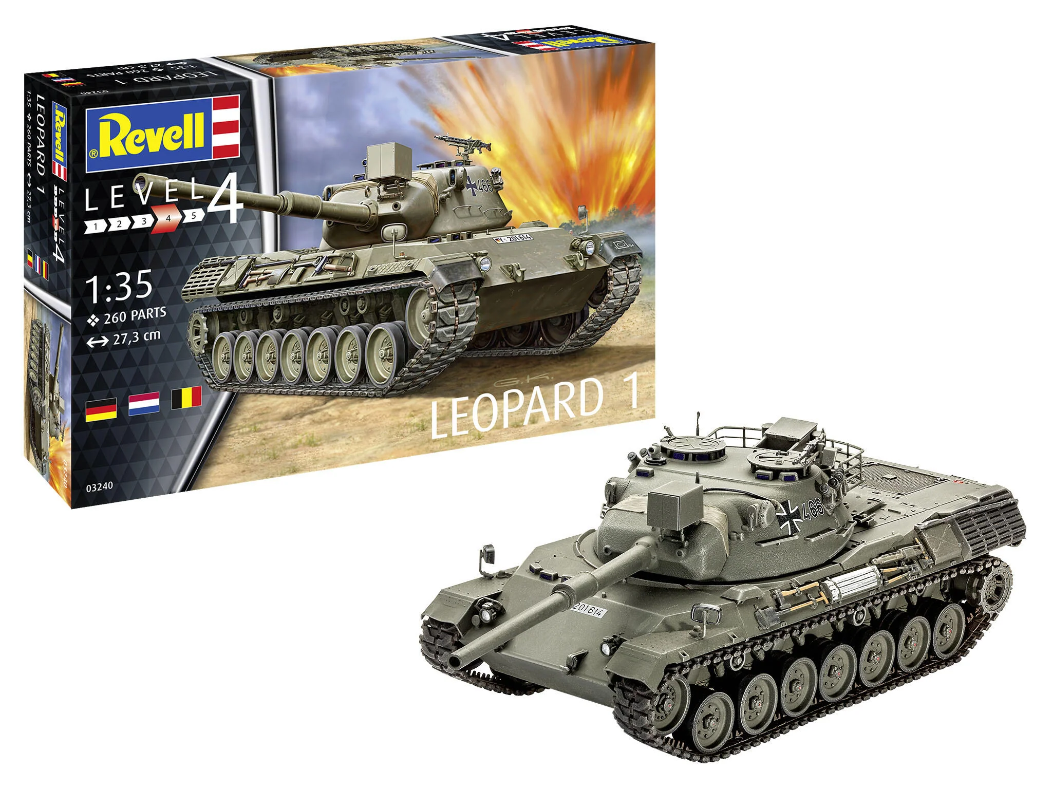 Leopard 1 Model Kit