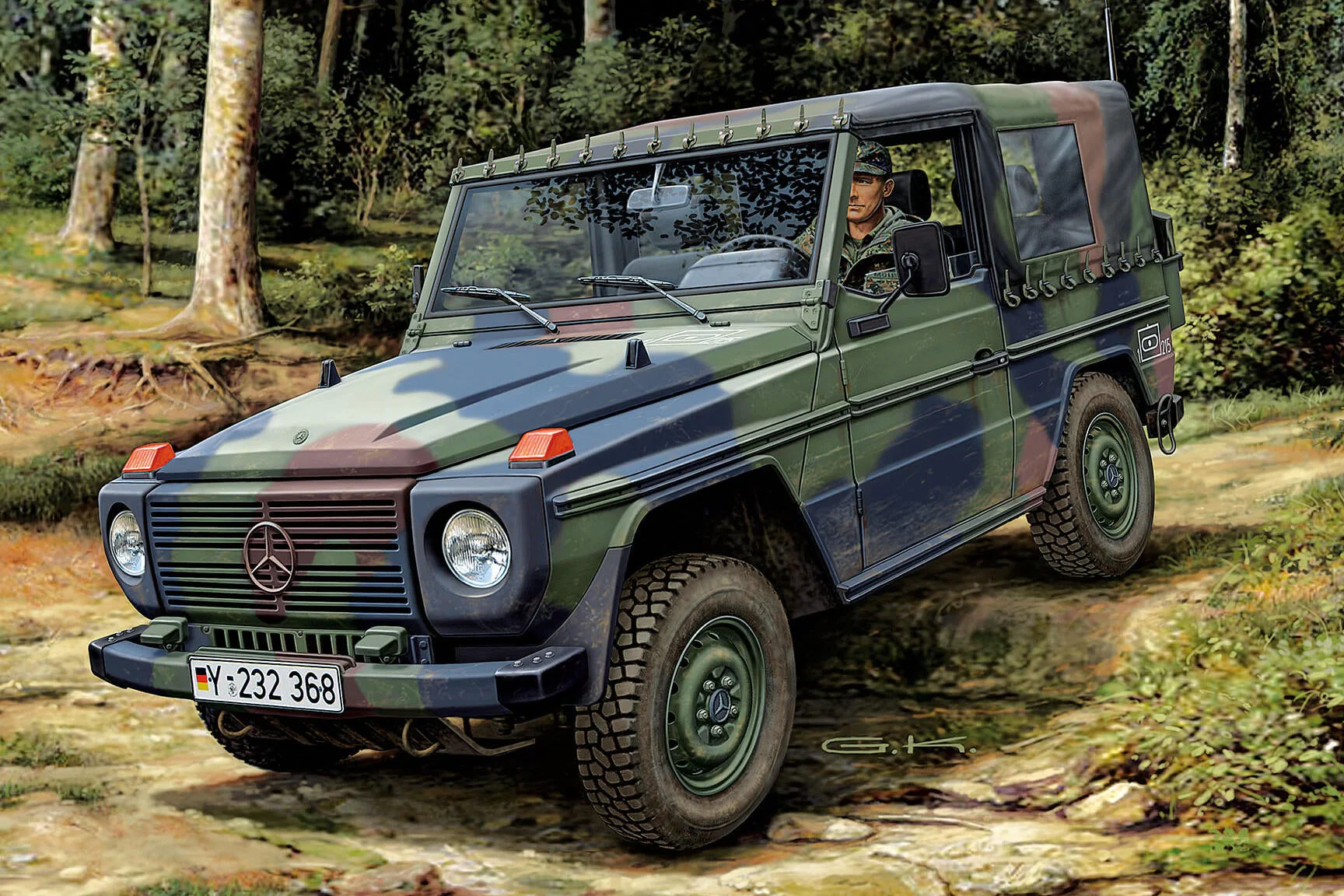 Lkw gl leicht "Wolf" Model Kit - Image 2
